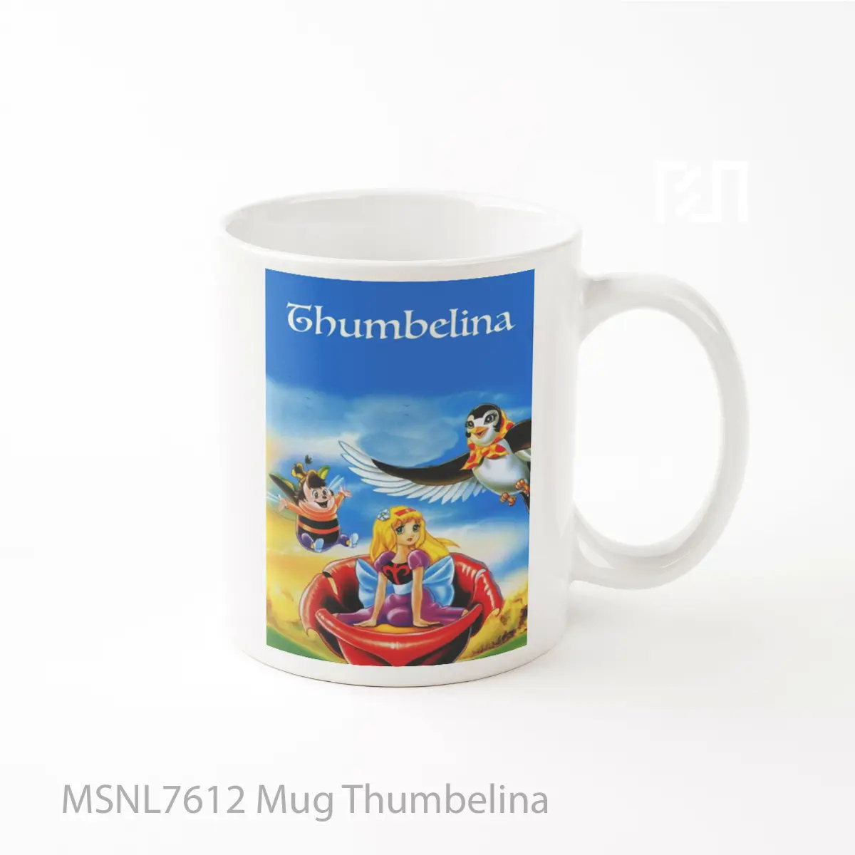 Mug Thumbelina Gelas Keramik Tema Film MSNL7612