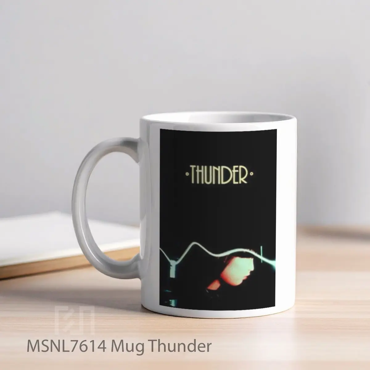 Mug Thunder Gelas Keramik Tema Film MSNL7614 - Tampak Kiri