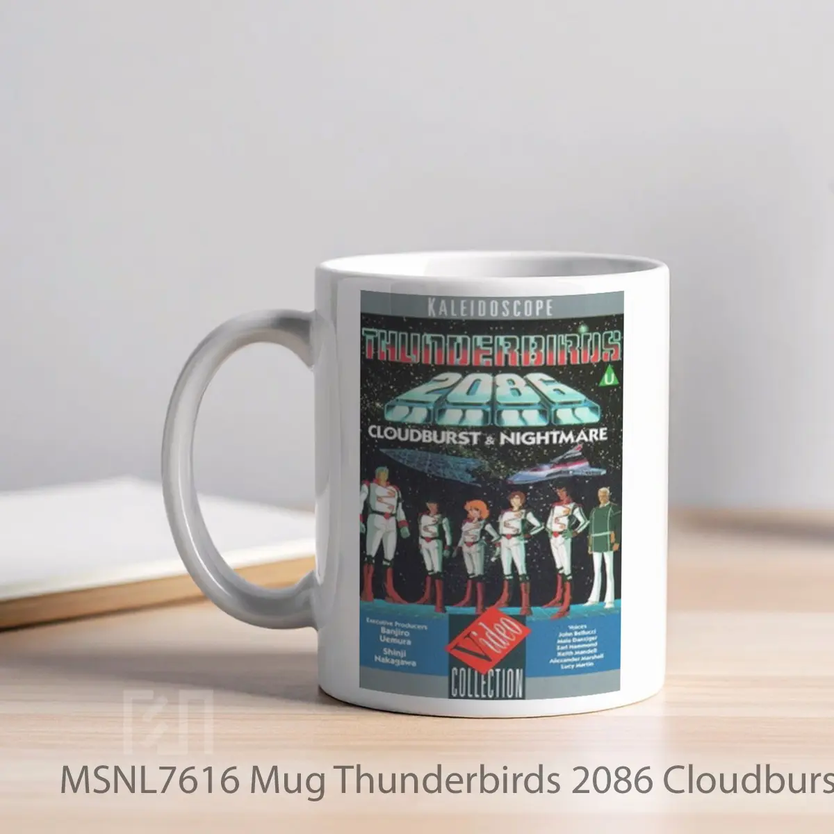 Mug Thunderbirds 2086 Cloudburst Nightmare Gelas Keramik Tema Film MSNL7616 - Tampak Kiri