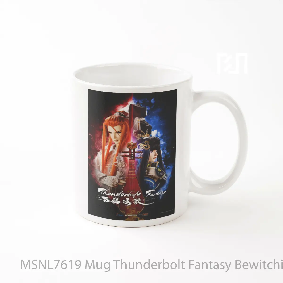 Mug Thunderbolt Fantasy Bewitching Melody Of The West Gelas Keramik Tema Film MSNL7619