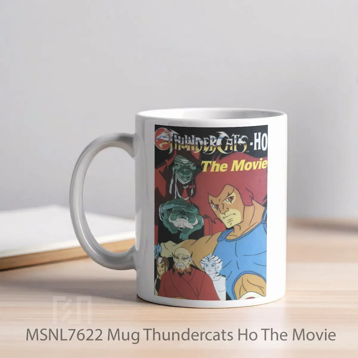 Mug Thundercats Ho The Movie Gelas Keramik Tema Film MSNL7622 - Tampak Kiri