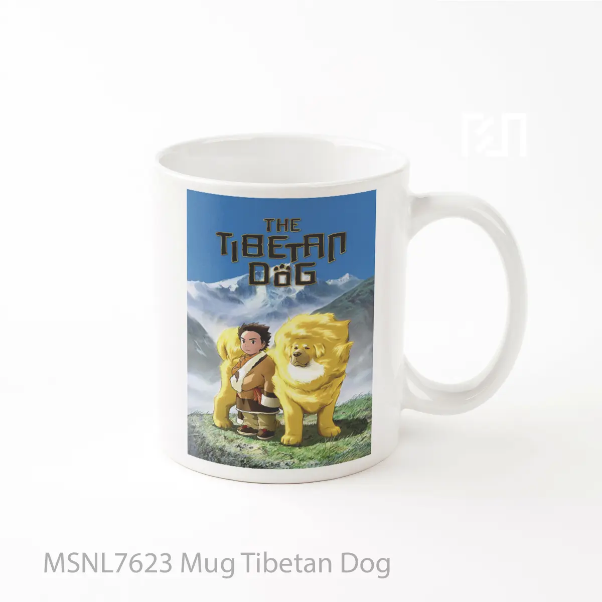Mug Tibetan Dog Gelas Keramik Tema Film MSNL7623