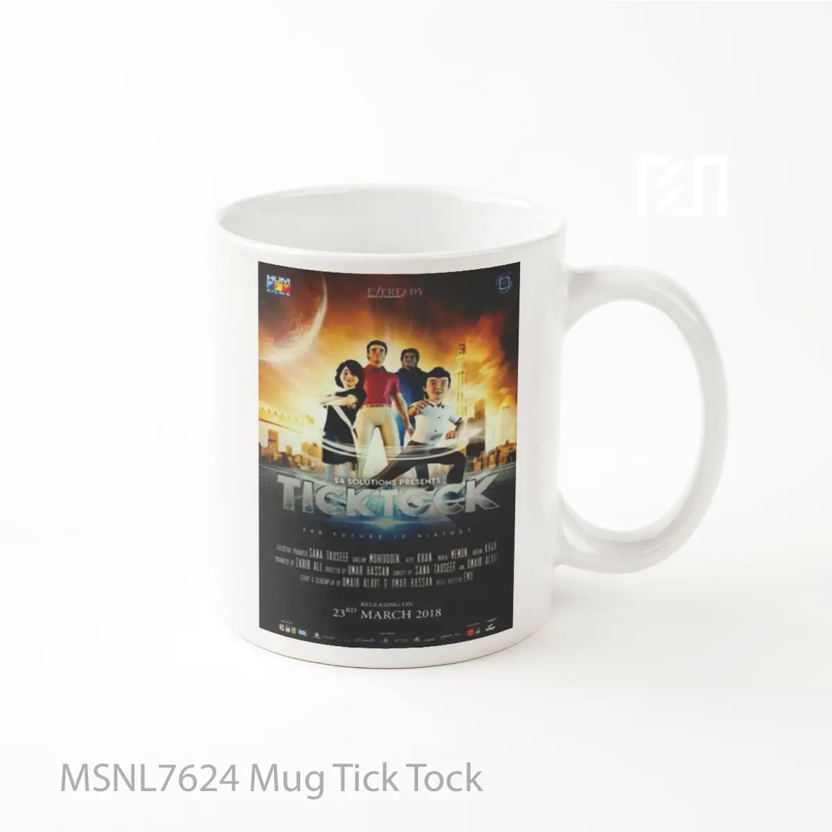 Mug Tick Tock Gelas Keramik Tema Film MSNL7624