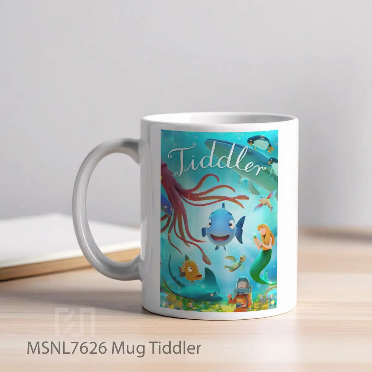 Mug Tiddler Gelas Keramik Tema Film MSNL7626 - Tampak Kiri