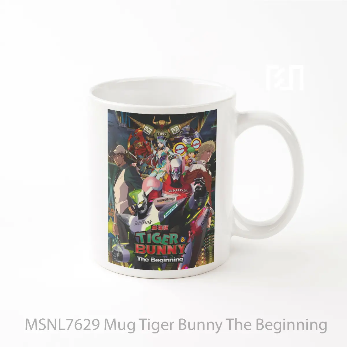 Mug Tiger Bunny The Beginning Gelas Keramik Tema Film MSNL7629