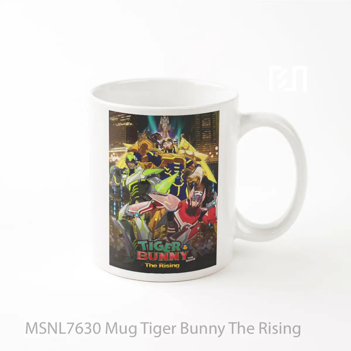 Mug Tiger Bunny The Rising Gelas Keramik Tema Film MSNL7630
