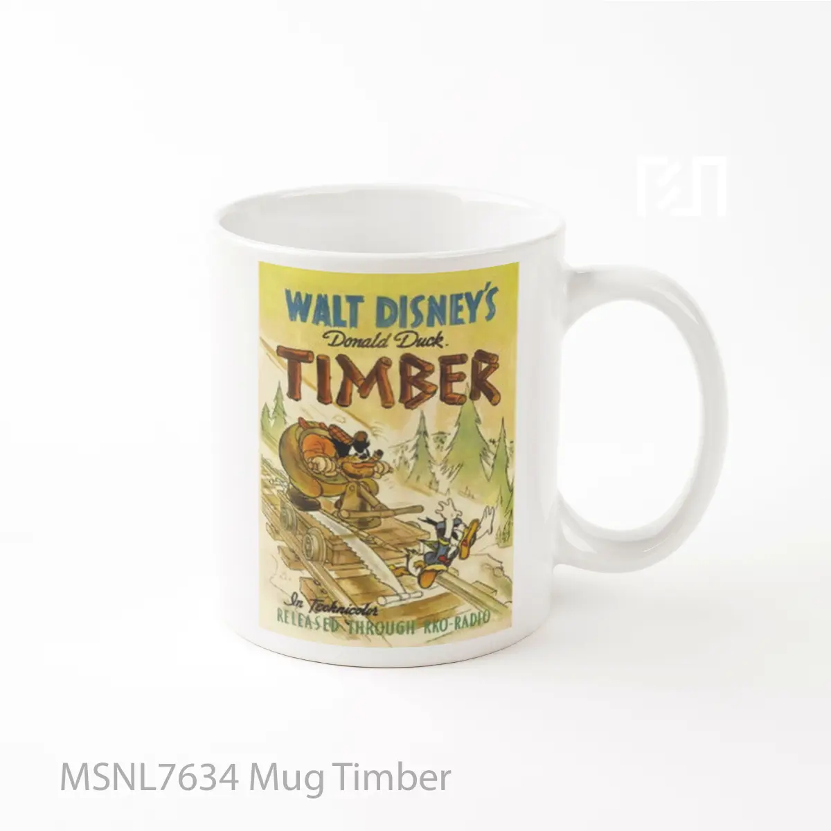 Mug Timber Gelas Keramik Tema Film MSNL7634