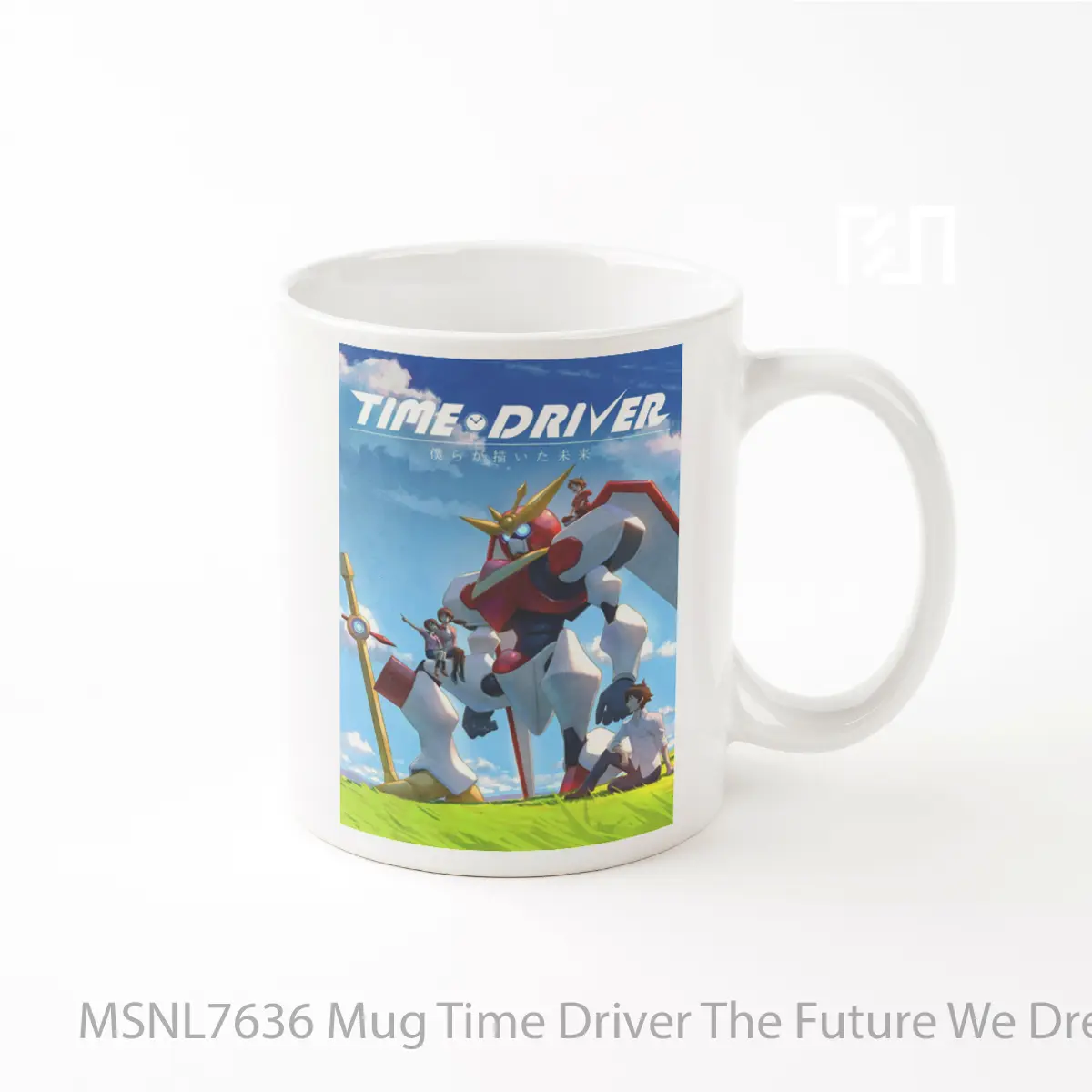 Mug Time Driver The Future We Drew Gelas Keramik Tema Film MSNL7636
