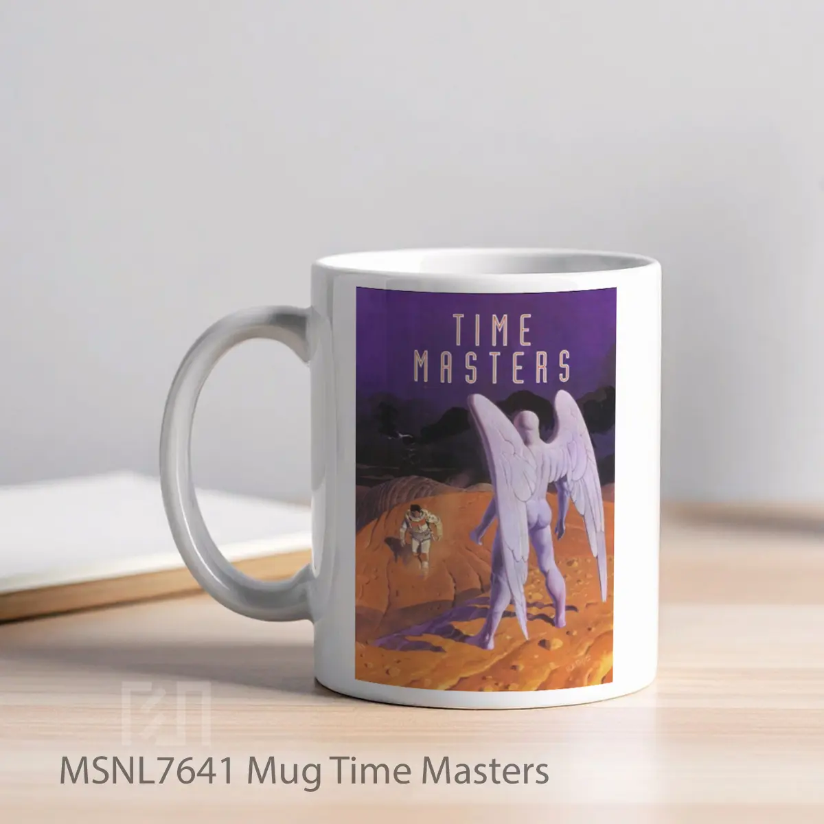 Mug Time Masters Gelas Keramik Tema Film MSNL7641 - Tampak Kiri