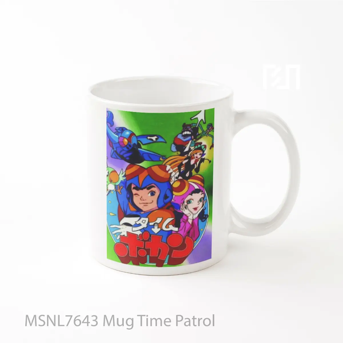 Mug Time Patrol Gelas Keramik Tema Film MSNL7643