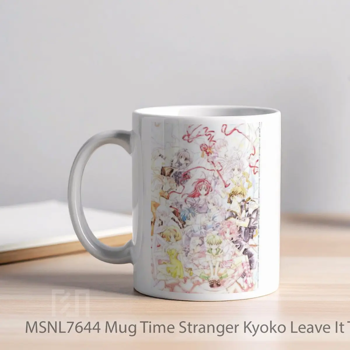 Mug Time Stranger Kyoko Leave It To Chocola Gelas Keramik Tema Film MSNL7644 - Tampak Kiri