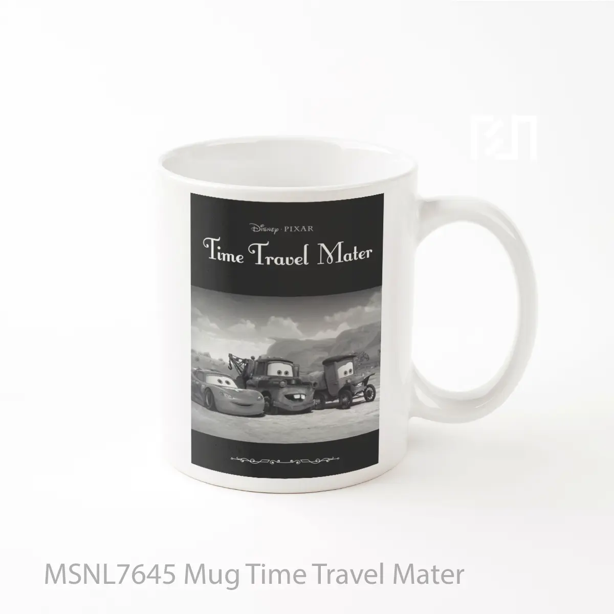 Mug Time Travel Mater Gelas Keramik Tema Film MSNL7645