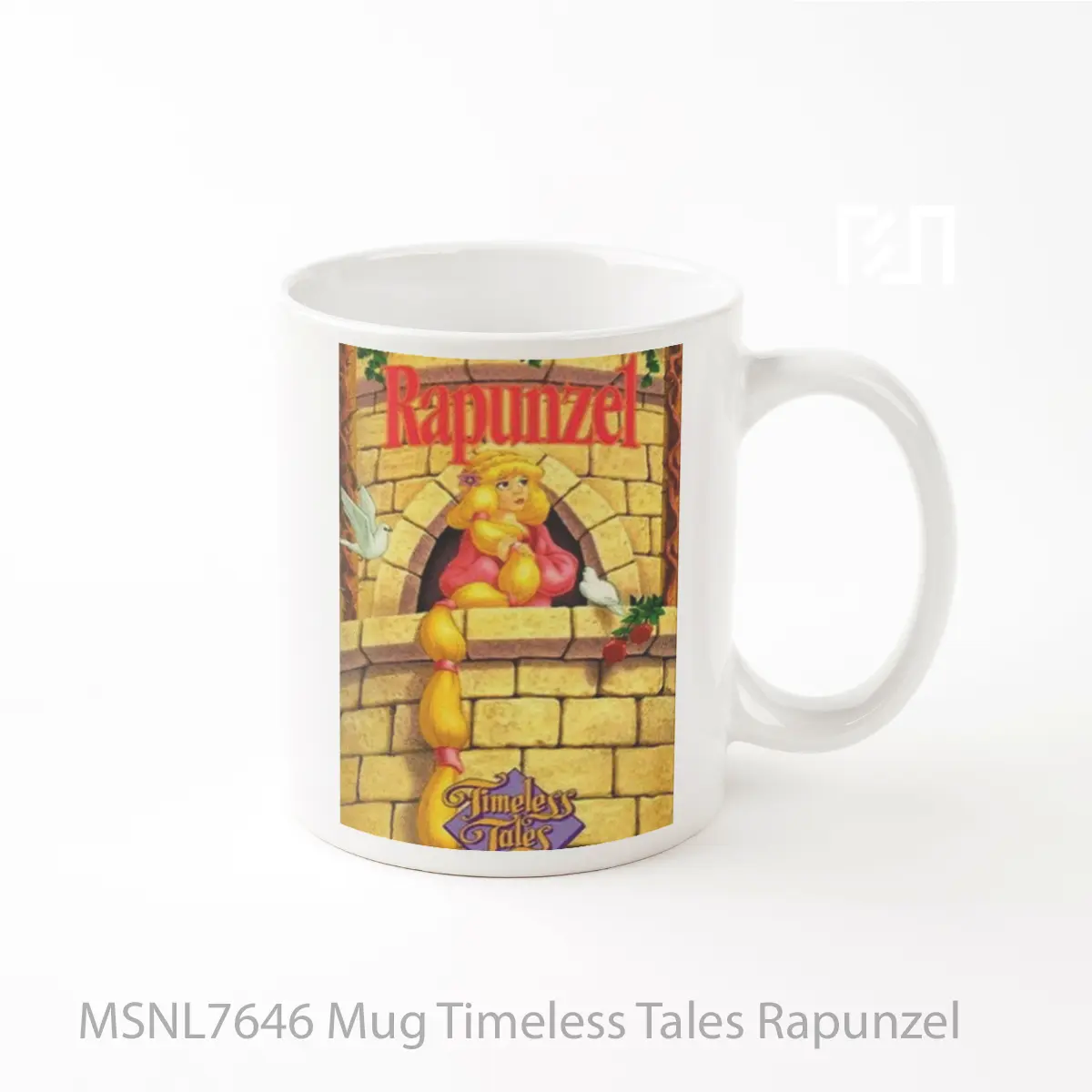 Mug Timeless Tales Rapunzel Gelas Keramik Tema Film MSNL7646