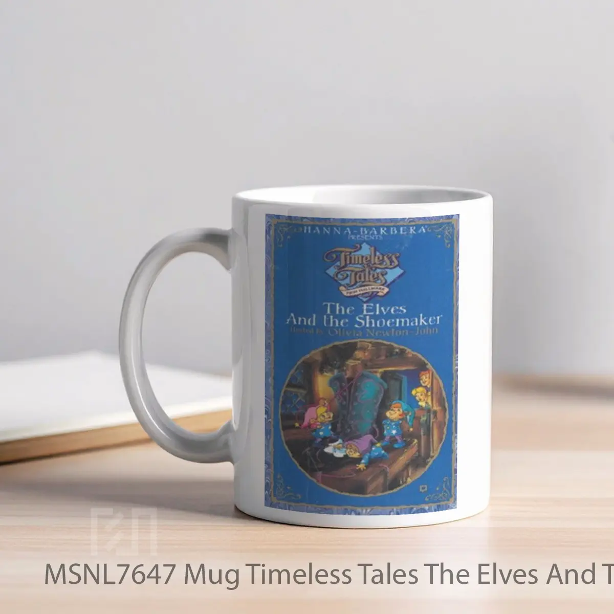 Mug Timeless Tales The Elves And The Shoemaker Gelas Keramik Tema Film MSNL7647 - Tampak Kiri