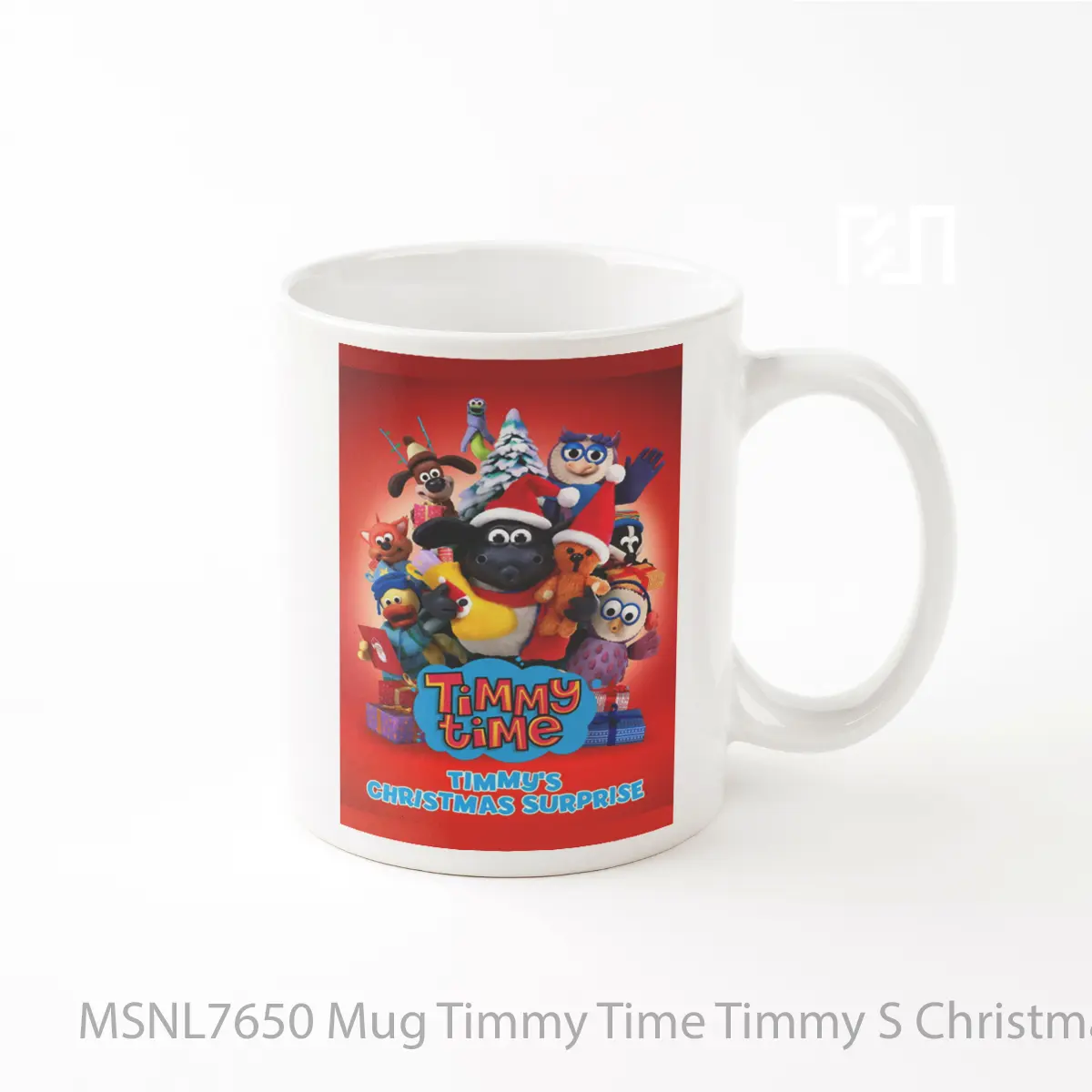 Mug Timmy Time Timmy S Christmas Surprise Gelas Keramik Tema Film MSNL7650