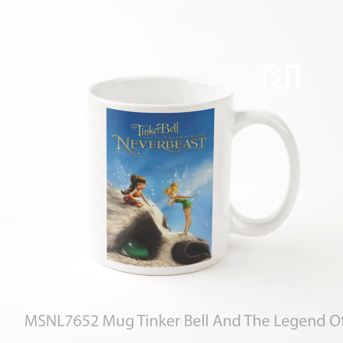 Mug Tinker Bell And The Legend Of The Neverbeast Gelas Keramik Tema Film MSNL7652