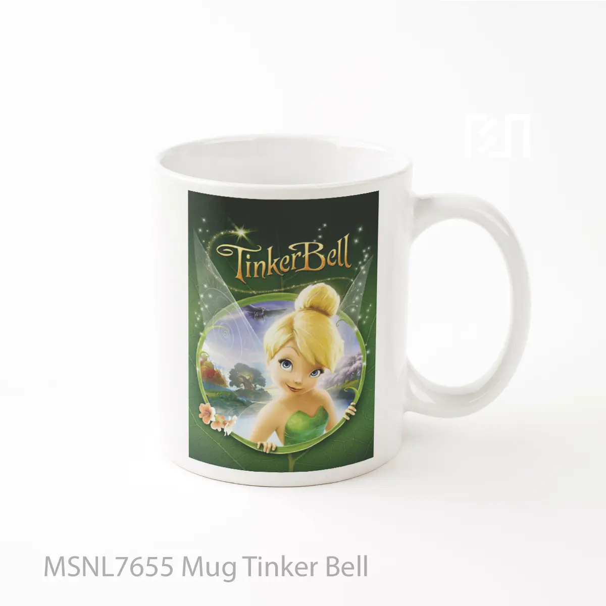 Mug Tinker Bell Gelas Keramik Tema Film MSNL7655
