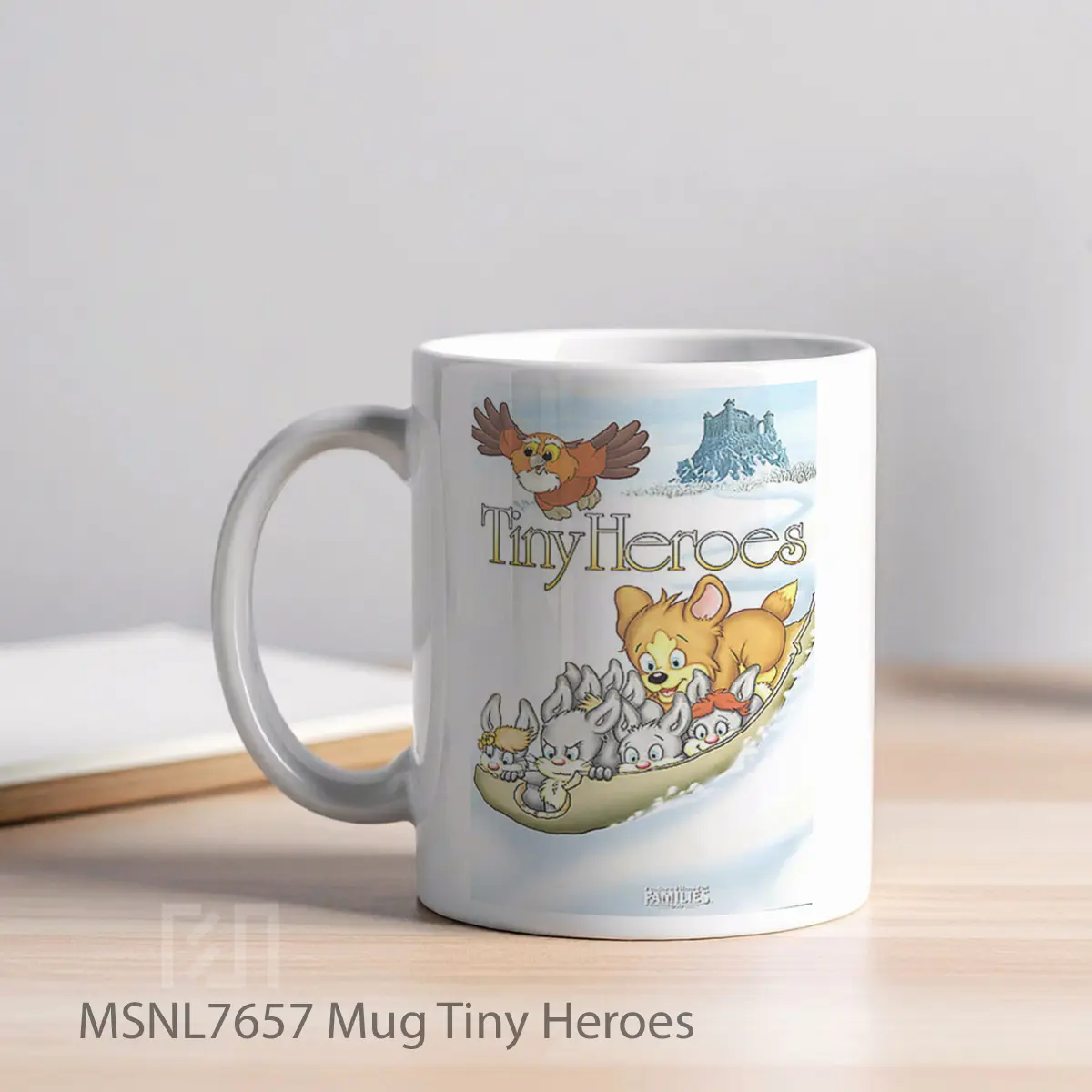Mug Tiny Heroes Gelas Keramik Tema Film MSNL7657 - Tampak Kiri