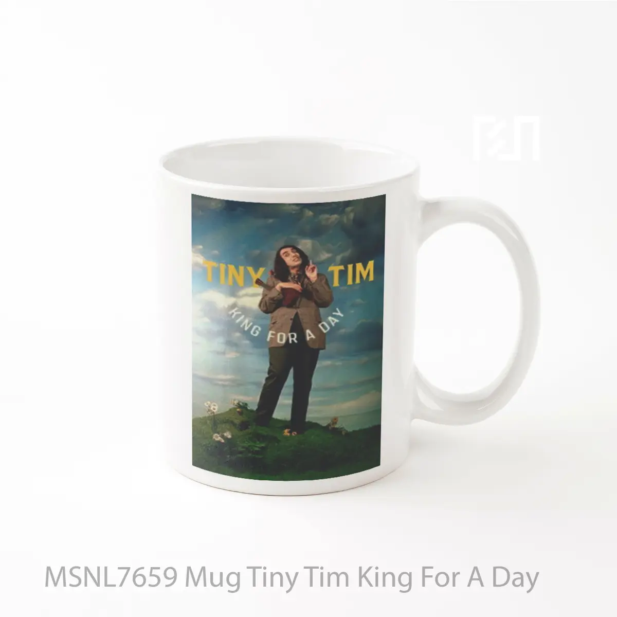 Mug Tiny Tim King For A Day Gelas Keramik Tema Film MSNL7659