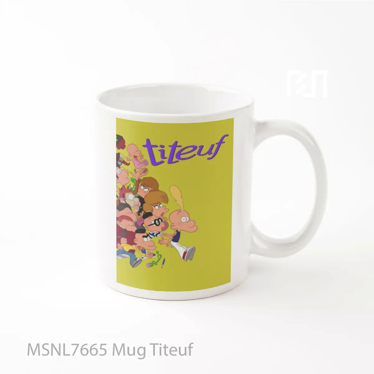 Mug Titeuf Gelas Keramik Tema Film MSNL7665