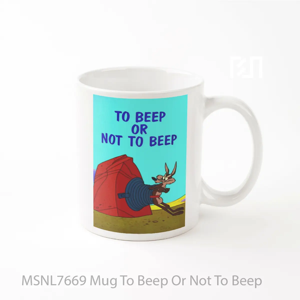 Mug To Beep Or Not To Beep Gelas Keramik Tema Film MSNL7669