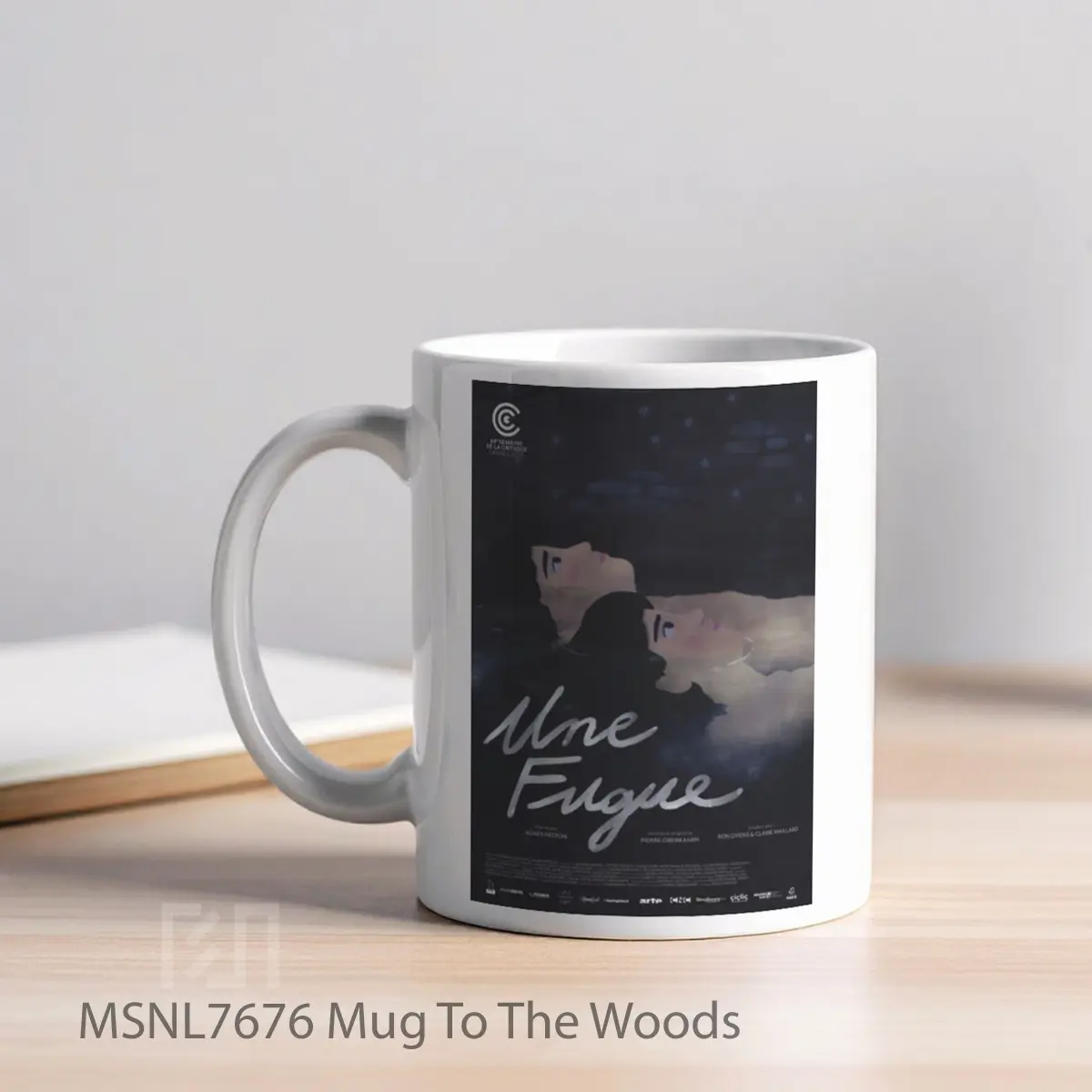 Mug To The Woods Gelas Keramik Tema Film MSNL7676 - Tampak Kiri
