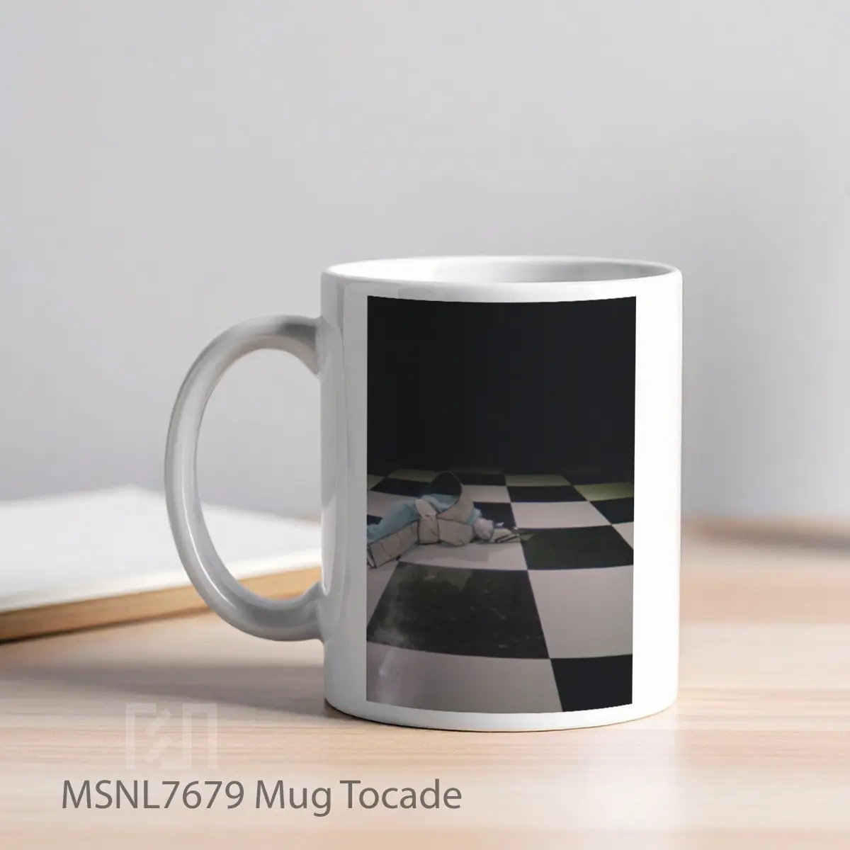 Mug Tocade Gelas Keramik Tema Film MSNL7679 - Tampak Kiri