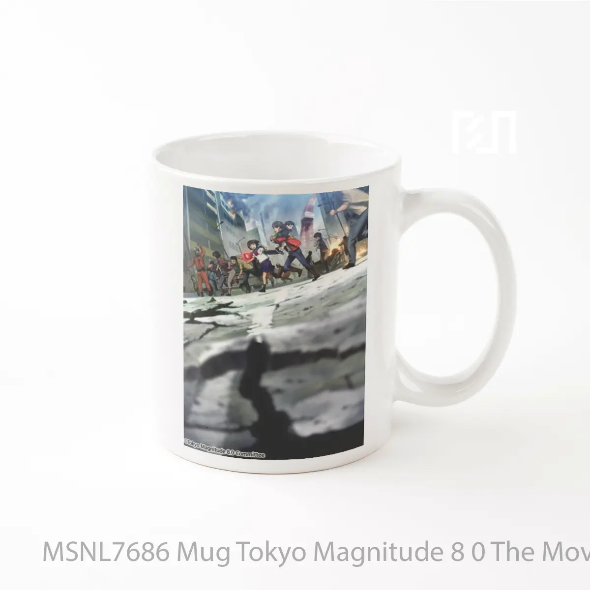 Mug Tokyo Magnitude 8 0 The Movie Gelas Keramik Tema Film MSNL7686
