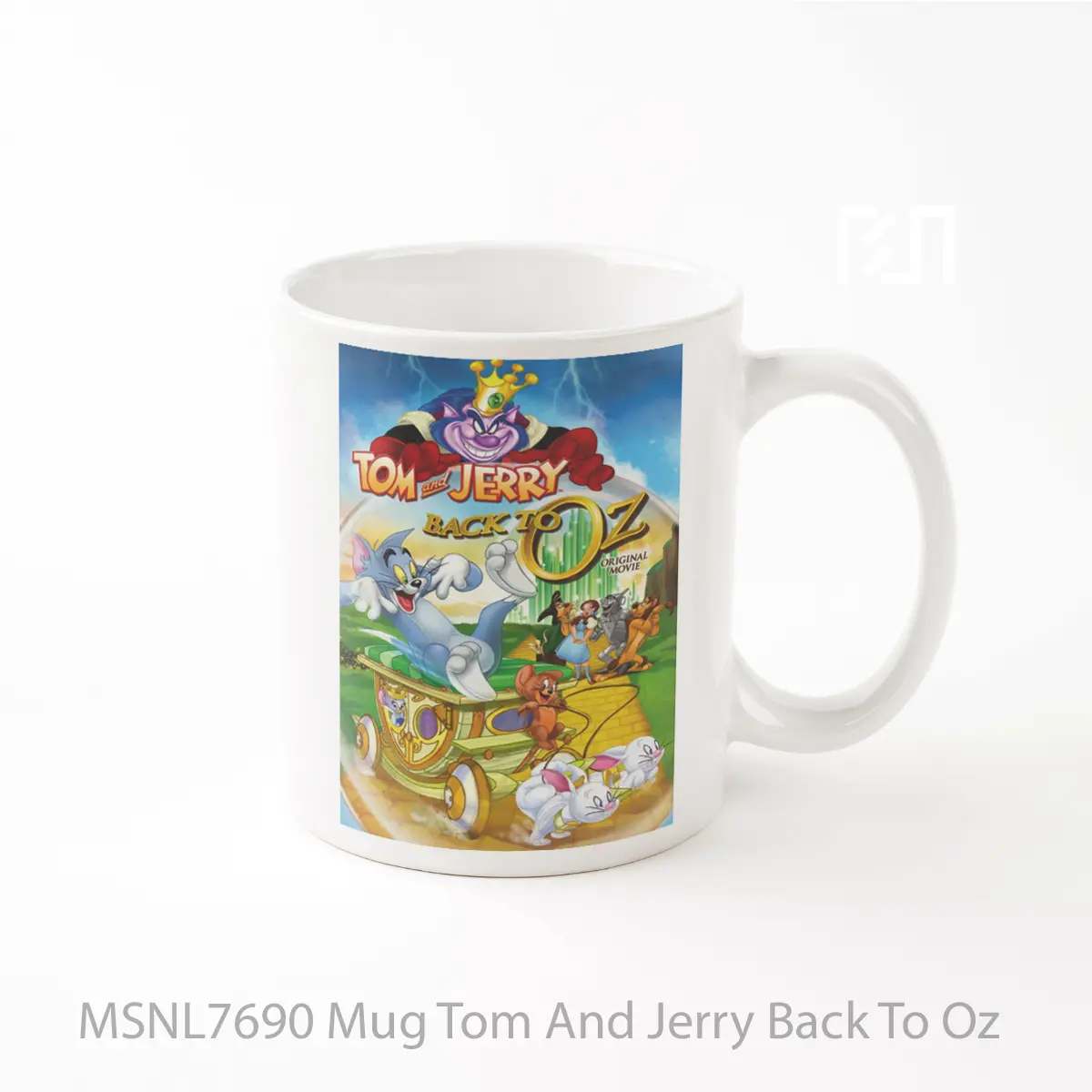 Mug Tom And Jerry Back To Oz Gelas Keramik Tema Film MSNL7690