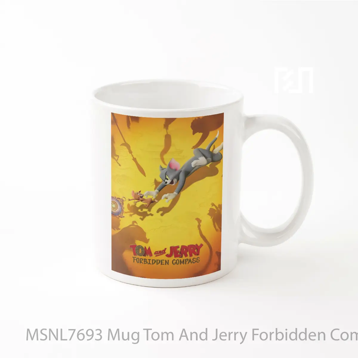 Mug Tom And Jerry Forbidden Compass Gelas Keramik Tema Film MSNL7693