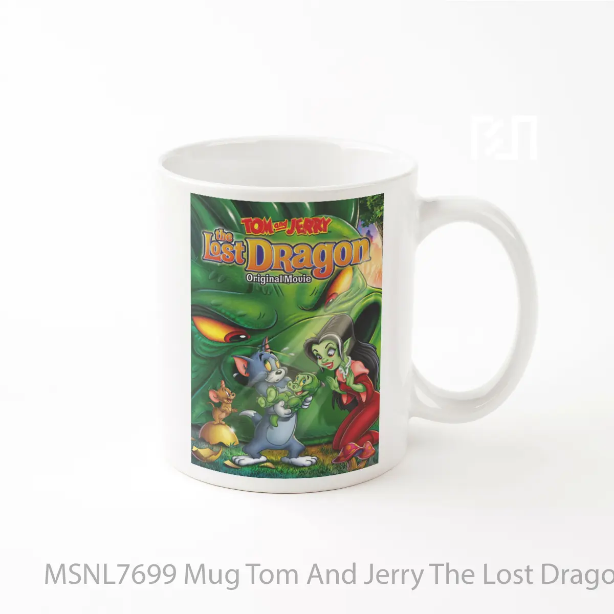 Mug Tom And Jerry The Lost Dragon Gelas Keramik Tema Film MSNL7699