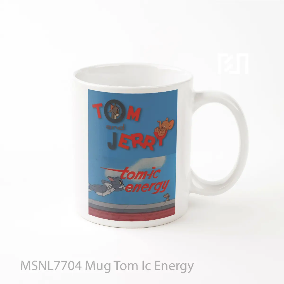 Mug Tom Ic Energy Gelas Keramik Tema Film MSNL7704