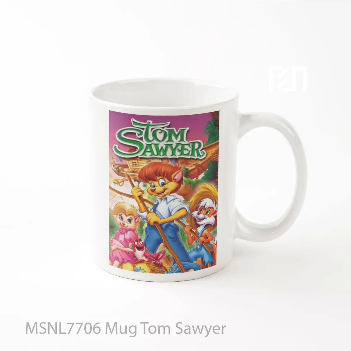 Mug Tom Sawyer Gelas Keramik Tema Film MSNL7706