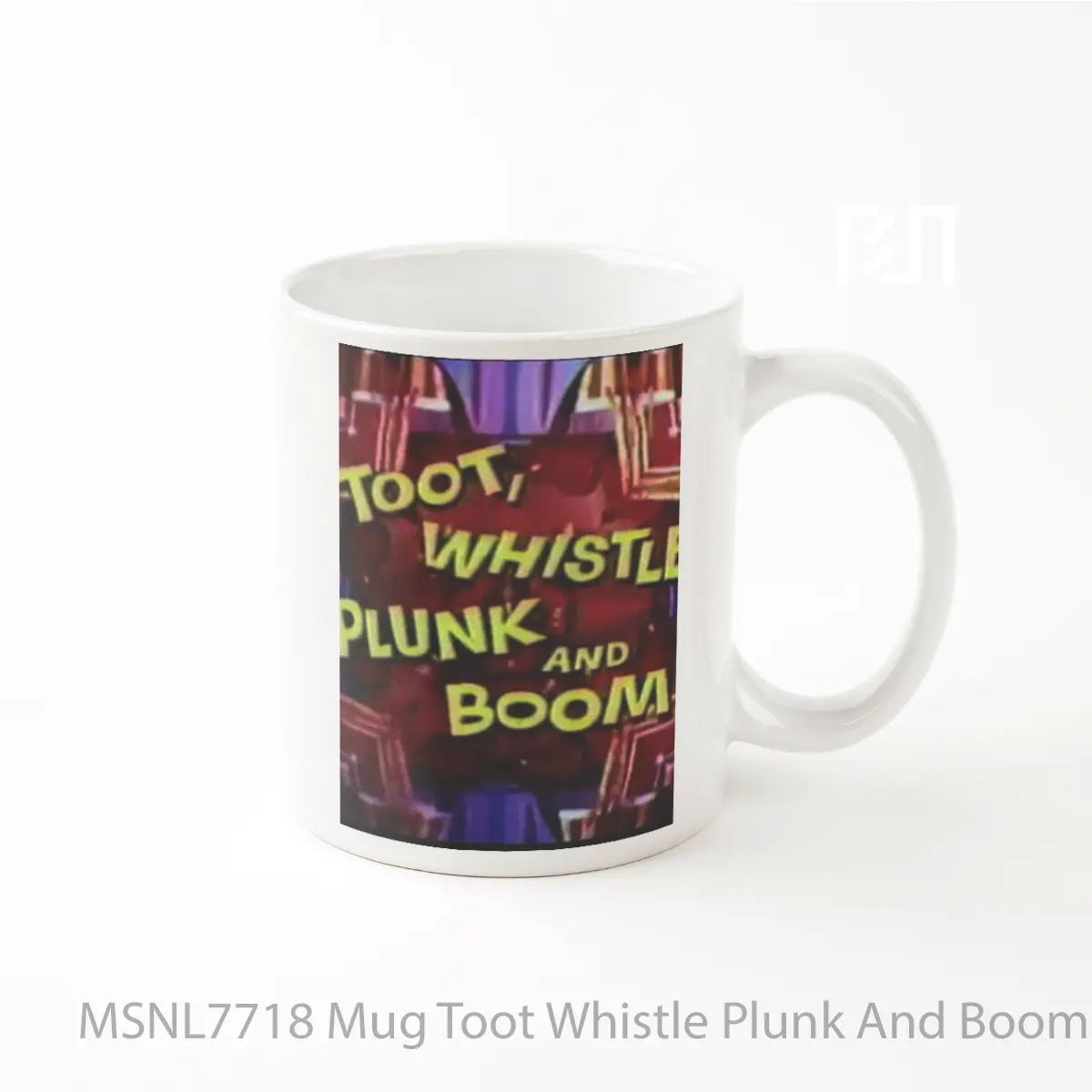 Mug Toot Whistle Plunk And Boom V2 Gelas Keramik Tema Film MSNL7718