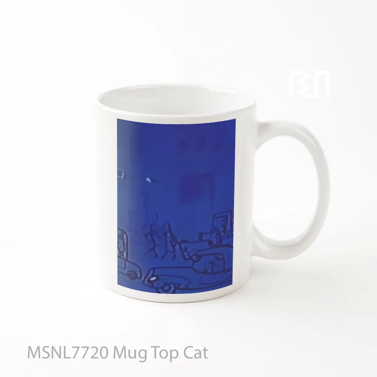 Mug Top Cat Gelas Keramik Tema Film MSNL7720