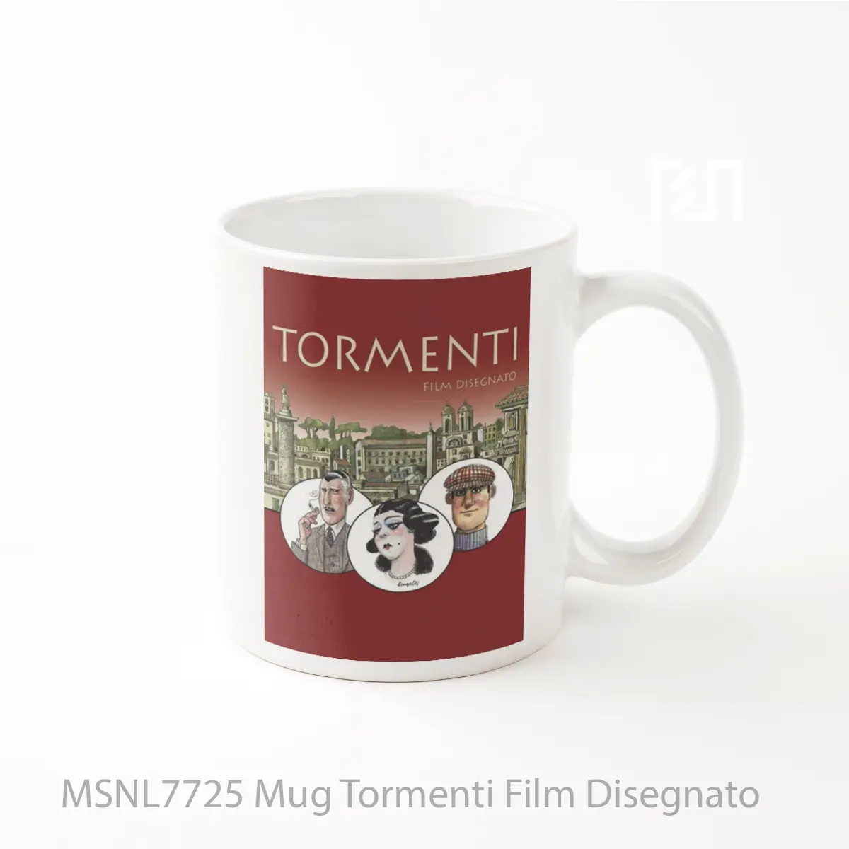 Mug Tormenti Film Disegnato Gelas Keramik Tema Film MSNL7725