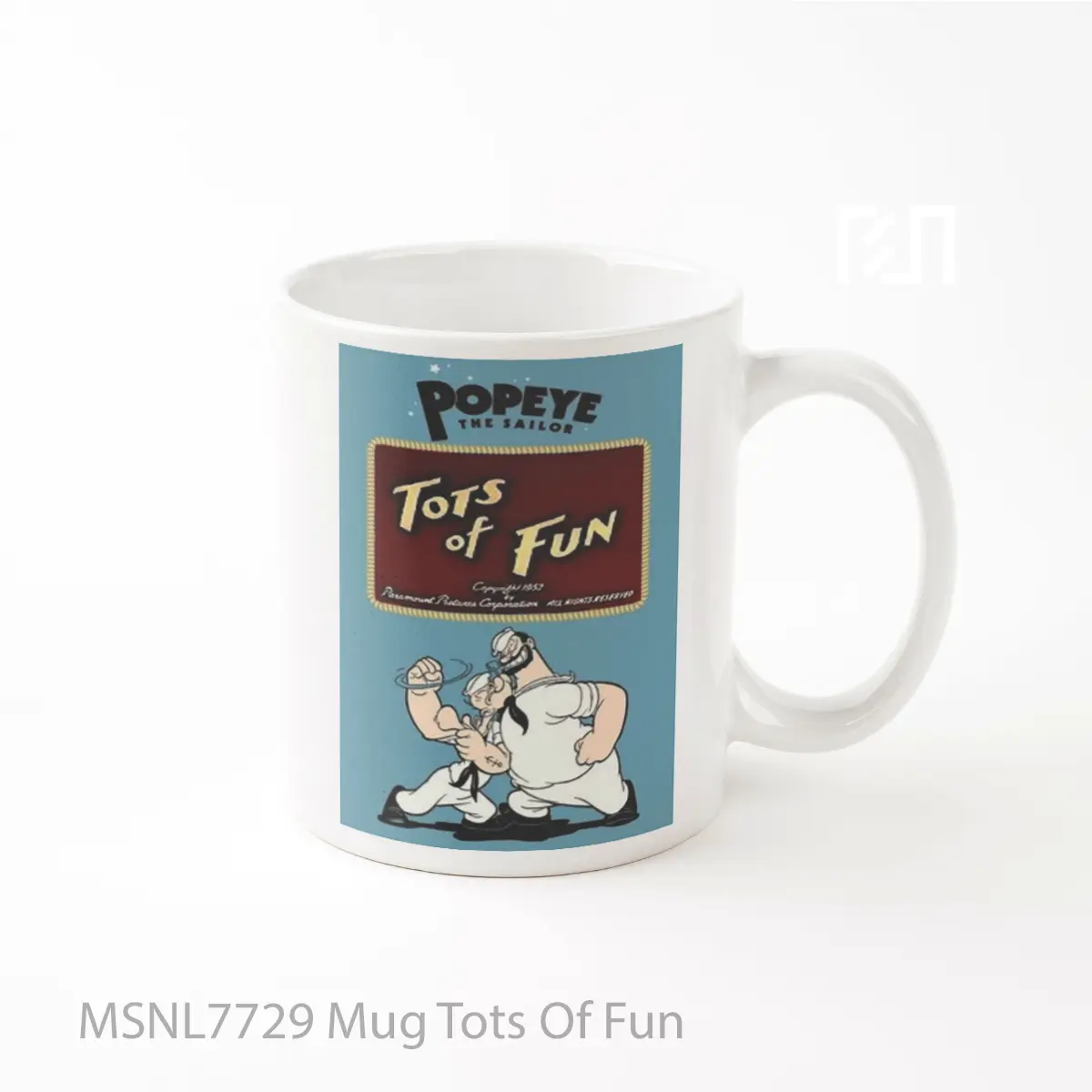 Mug Tots Of Fun Gelas Keramik Tema Film MSNL7729