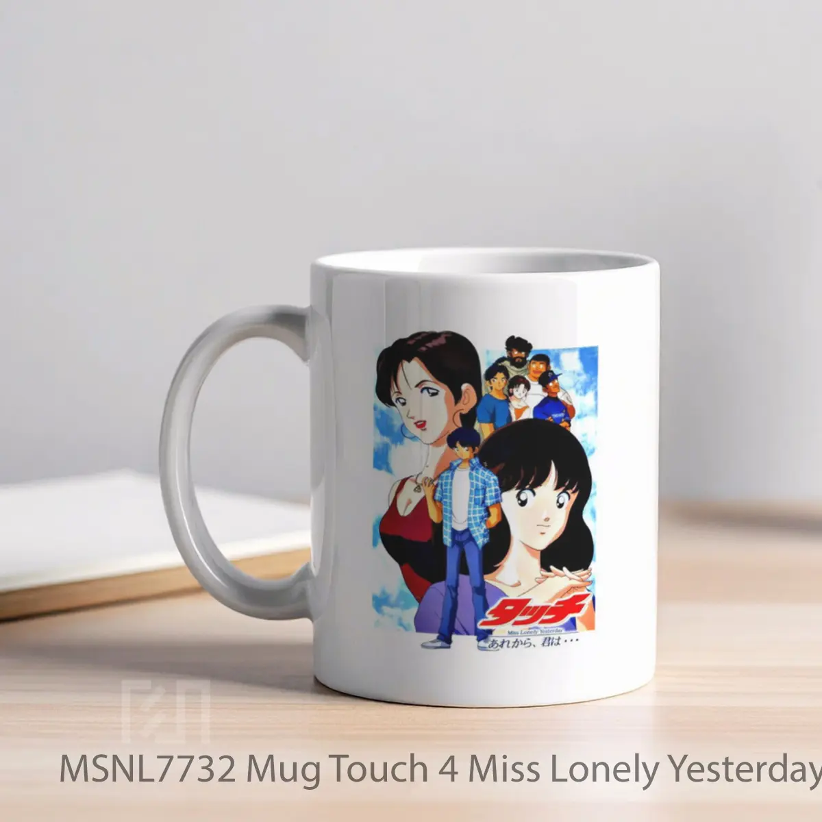 Mug Touch 4 Miss Lonely Yesterday Gelas Keramik Tema Film MSNL7732 - Tampak Kiri