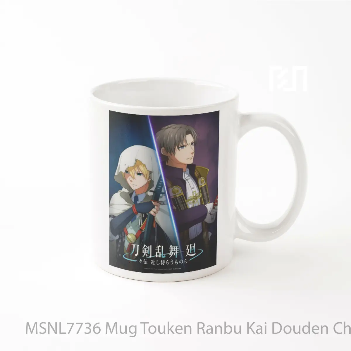 Mug Touken Ranbu Kai Douden Chikashi Haberau Monora Gelas Keramik Tema Film MSNL7736