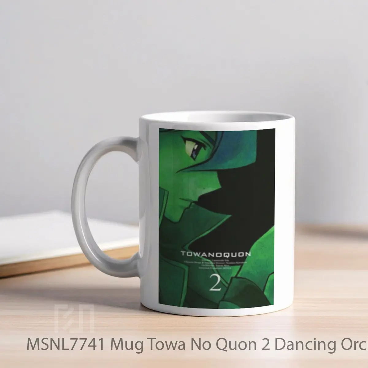 Mug Towa No Quon 2 Dancing Orchid In Chaos Gelas Keramik Tema Film MSNL7741 - Tampak Kiri