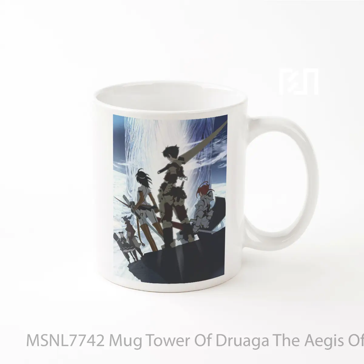 Mug Tower Of Druaga The Aegis Of Uruk Jil S Adventure Gelas Keramik Tema Film MSNL7742
