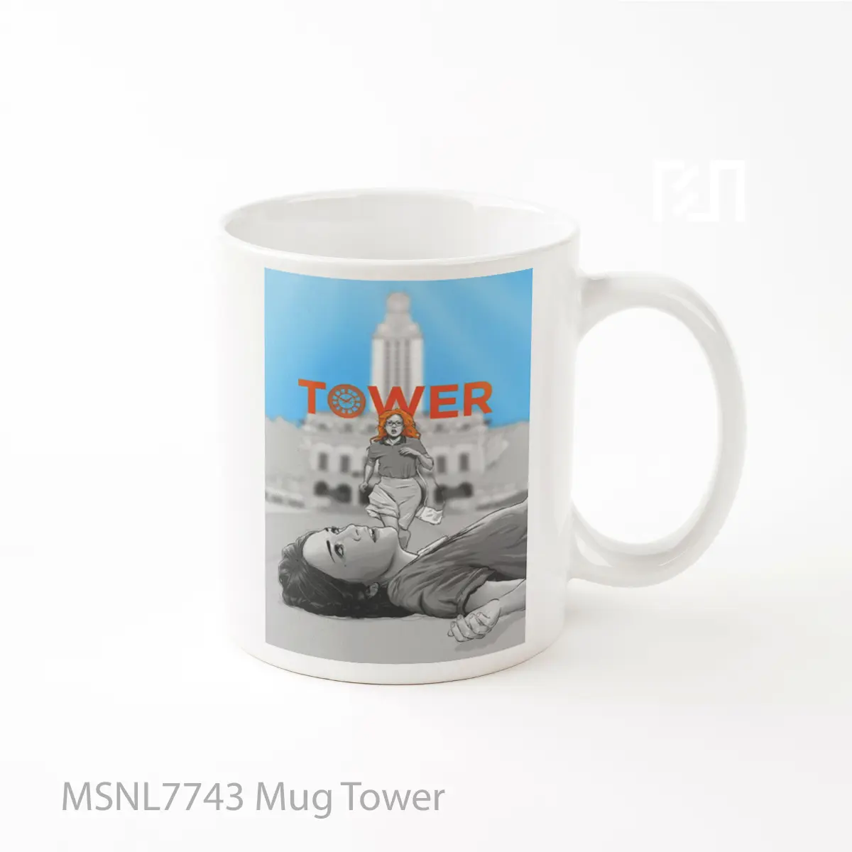 Mug Tower Gelas Keramik Tema Film MSNL7743