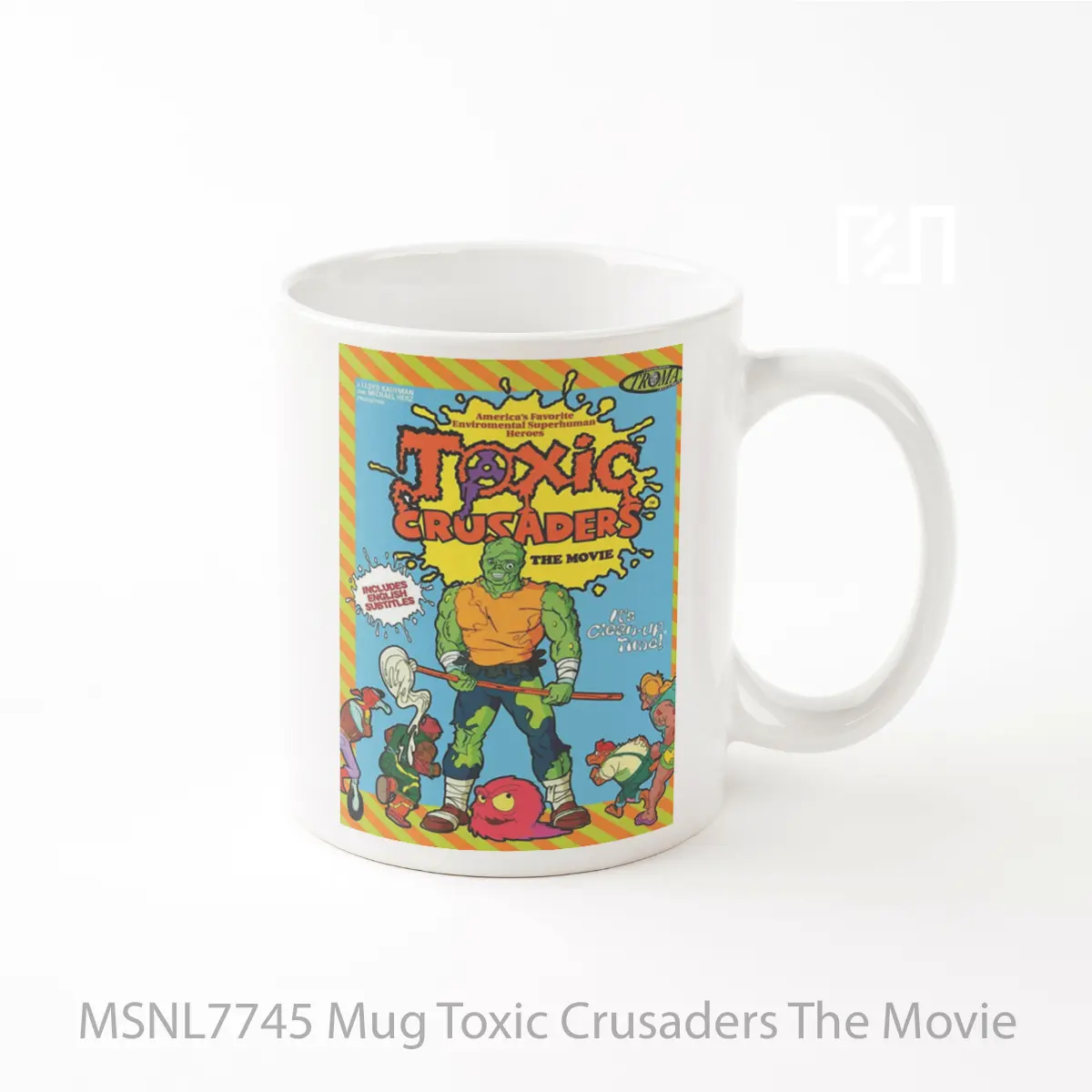Mug Toxic Crusaders The Movie Gelas Keramik Tema Film MSNL7745