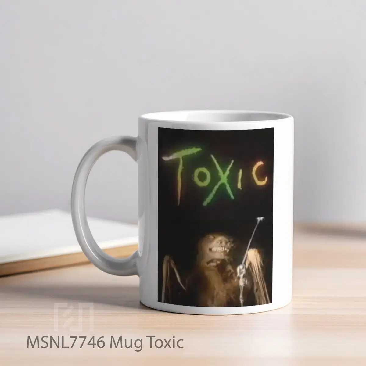 Mug Toxic Gelas Keramik Tema Film MSNL7746 - Tampak Kiri