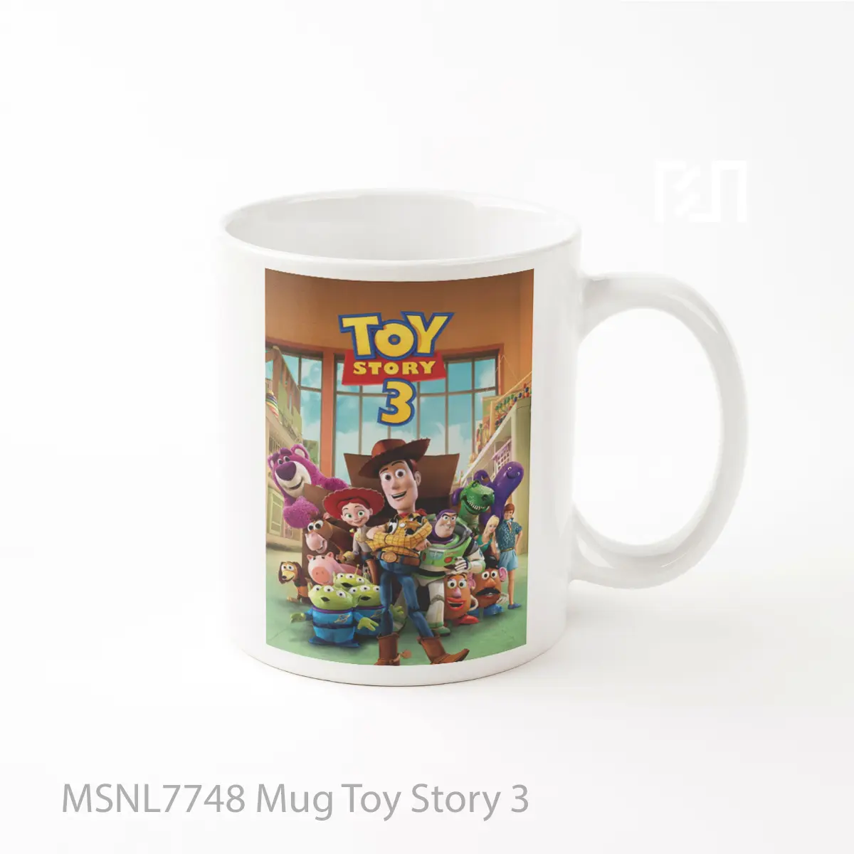 Mug Toy Story 3 Gelas Keramik Tema Film MSNL7748