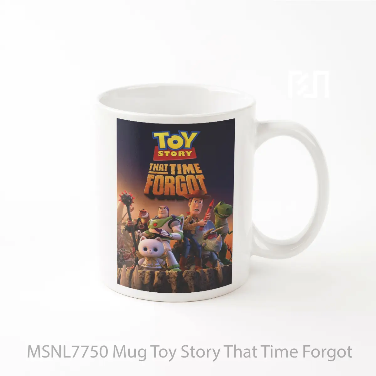 Mug Toy Story That Time Forgot Gelas Keramik Tema Film MSNL7750