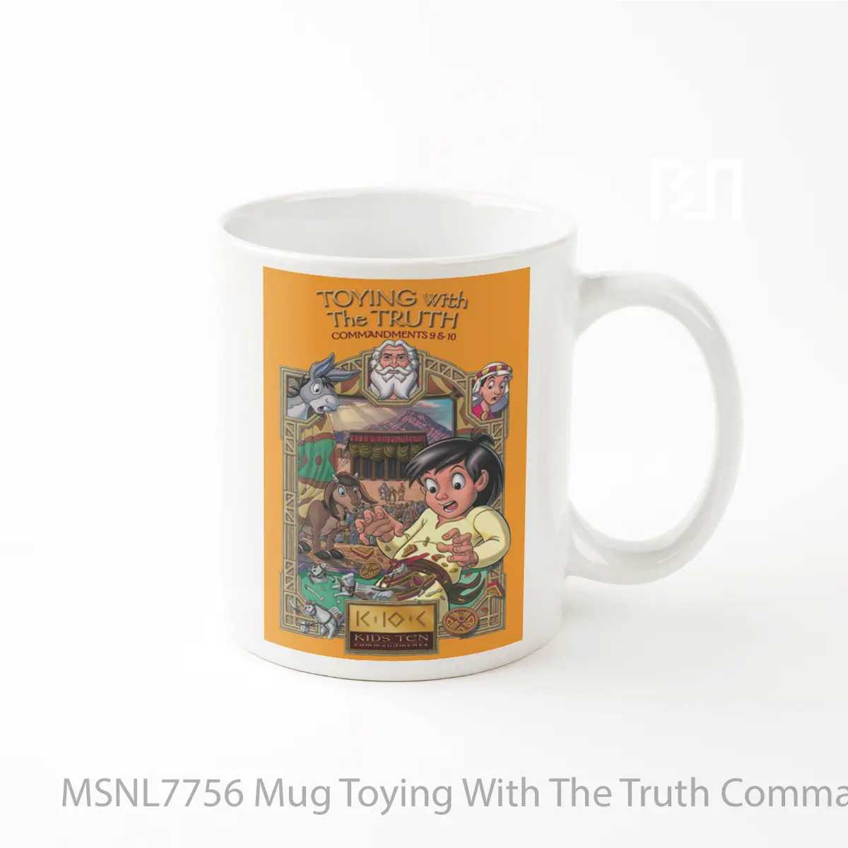 Mug Toying With The Truth Commandments 9 10 Gelas Keramik Tema Film MSNL7756