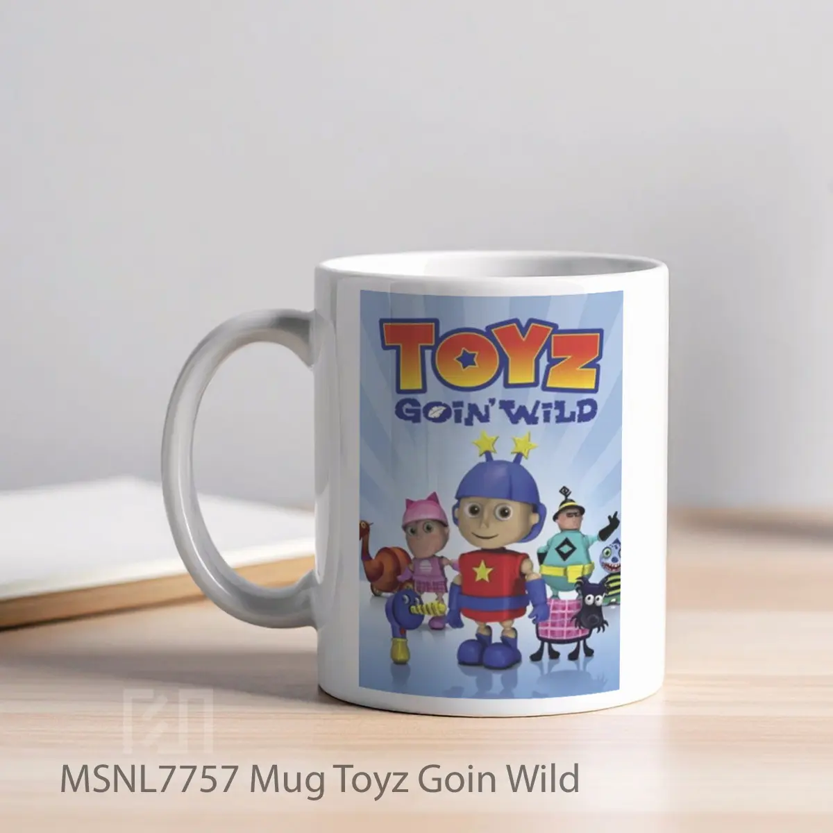 Mug Toyz Goin Wild Gelas Keramik Tema Film MSNL7757 - Tampak Kiri