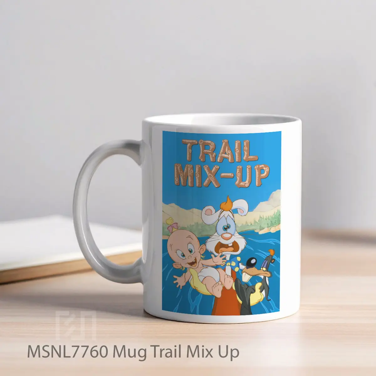 Mug Trail Mix Up Gelas Keramik Tema Film MSNL7760 - Tampak Kiri