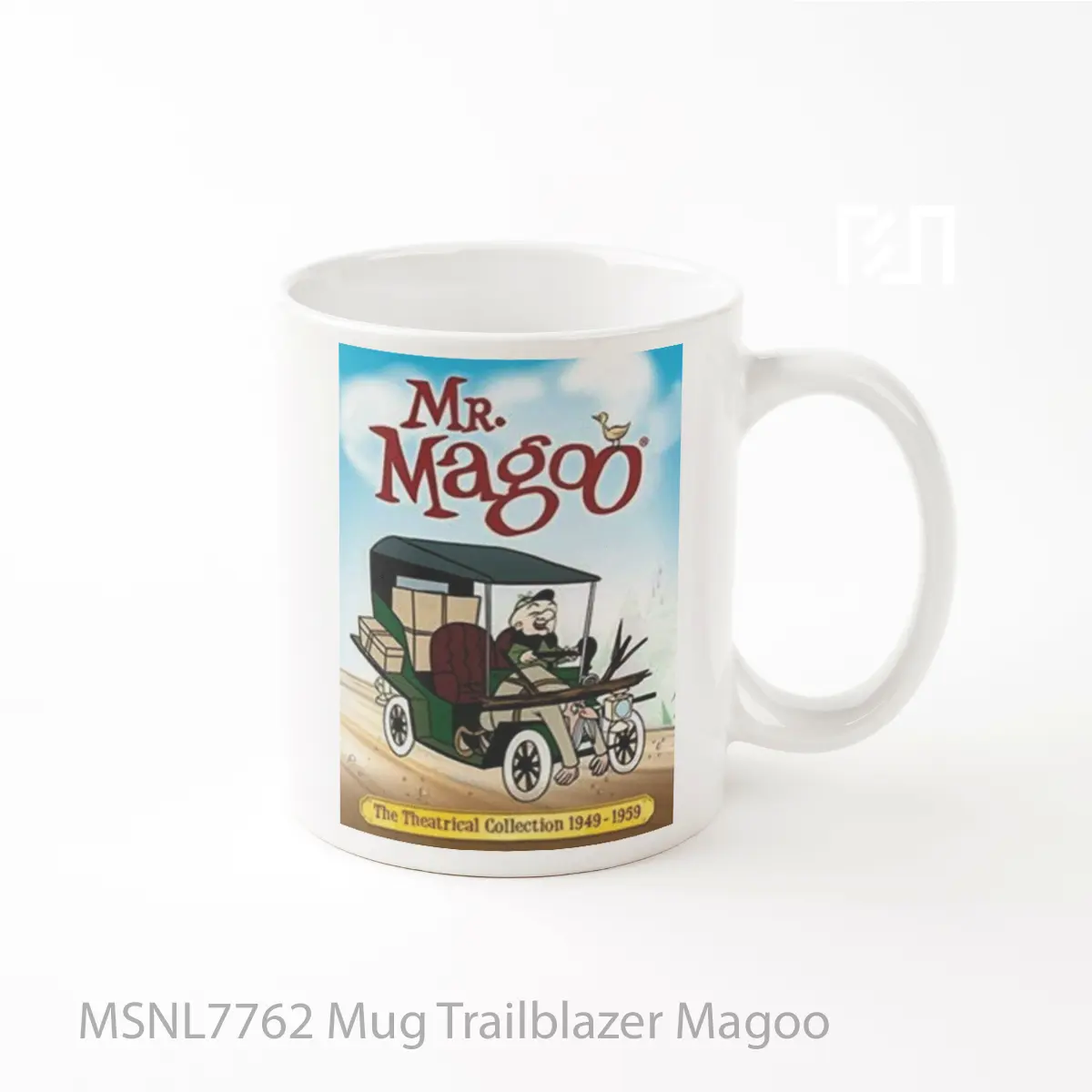 Mug Trailblazer Magoo Gelas Keramik Tema Film MSNL7762